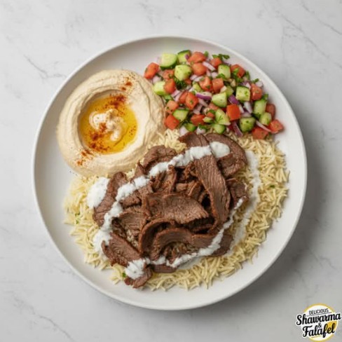 Beef Shawarma Platter