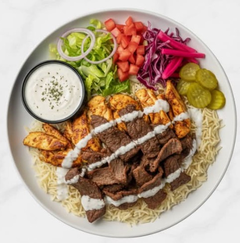 Mixed Shawarma Platter